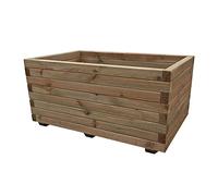 Simply Wood Tanalised Pressure Treated Trough Planter - EXTRA LARGE PLUS