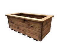 Simply Wood Trough Wooden Garden Planter - EXTRA LARGE - Sale!!!