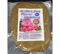 SimplyHeaven 400g Sugar Florist, Gum Paste - Sugarcraft Florest Flower Modelling (Brown)