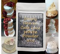 Simplyheaven Sugar Cake Lace Mix 100g White Powder Mix just add Water Makes 250g Paste
