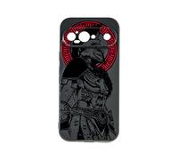 SIMPLYMDRN Slim for Google Pixel 9 Case - Warrior Design - Cool Case for Men - Fighter Assassin Case - Slim and Flexible (Gladiator Black)