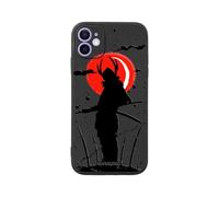 SIMPLYMDRN Slim for iPhone 11 Pro Max Case - Warrior Design - Cool Case for Men - Fighter Assassin Case - Slim and Flexible (Samurai Black)