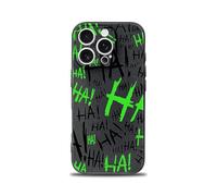 SIMPLYMDRN Slim for iPhone 13 Pro Max Case - Joker Haha Design - Cool Case for Men - Superhero Villain Designer Cover - Slim and Flexible (Jok3ster Green)