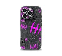 SIMPLYMDRN Slim for iPhone 14 Pro Max Case - Joker Haha Design - Cool Case for Men - Superhero Villain Designer Cover - Slim and Flexible (Jokxster Violet)
