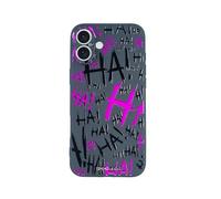 SIMPLYMDRN Slim for iPhone 16 Case - Joker Haha Design - Cool Case for Men - Superhero Villain Designer Cover - Slim and Flexible (Jokxster Violet)