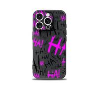 SIMPLYMDRN Slim for iPhone 16 Pro Max Case - Joker Haha Design - Cool Case for Men - Superhero Villain Designer Cover - Slim and Flexible (Jokxster Violet)