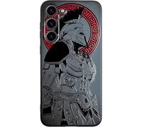 SIMPLYMDRN Slim for Samsung S25 Case - Warrior Design - Cool Case for Men - Fighter Assassin Case - Slim and Flexible (Gladiator Slim Black)