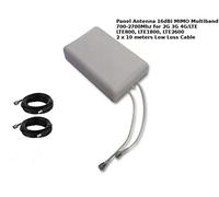 Simplytech Communications Mobile Broadband Antenna 32dBi for router Huawei Aerial Booster 2 x 15 meters low loss cable SMA 4G B593 B310 B315 E5186 B2000 MULTIBAND 16dbi TPLINK TL-MF6400 AC750 ARCHER MR200 Dlink ZTE 4G DWR-921 DWR-923 DWR-956 mf283 mf283+ mf28d