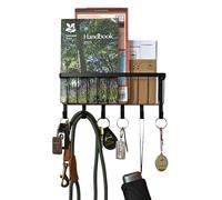 simplywire - Letter and Key Holder - Wall Mounted - Matt Black
