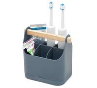 simplywire - Toothbrush Holder - Bathroom Organiser - Grey