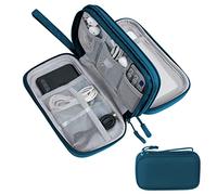 Simpolor Travel Cable Organiser Bag,Double Layer Tech Pouch for Charger,Lightweight Carry Case Travel Essentials Gadget Bags for Business Trip,ODaily Use,Electronics Accessories Storage Cable Bag