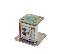 SIMPSON Adjustable Post Foot - Complete Kit with Fixings - APB100
