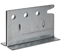 SIMPSON BT4-160-B Beam Support, Hot-Dip Galvanised, Silver, Steel, Modern Style
