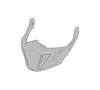 Simpson Chin Bar White For Darksome Helmets
