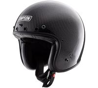 Simpson Chopper Carbon, open face helmet M Black