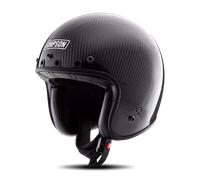 Simpson Chopper Carbon, open face helmet L Black