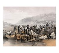 Simpson Crimean War Balaklava Sick Wounded Illustration Large Wall Art Poster Print Thick Paper 18X24 Inch