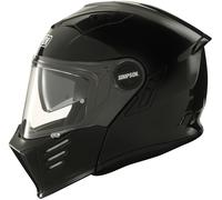 Simpson Darksome Solid 06 Helmet, black, size M for Men