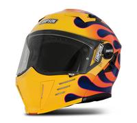 Simpson Darksome Wildfire Modular Helmet YellowM Yellow