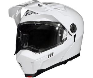 Simpson Journey Bandit Solid, flip up helmet S White
