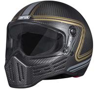 Simpson M30 Slipline, full face helmet S Matt Black/Gold/Grey