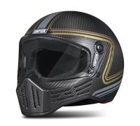Simpson M30 Slipline, full face helmet M Matt Black/Gold/Grey