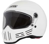Simpson M30 Solid, full face helmet S White