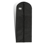 Simpson & Ruxton 60" Black Polka Dot Zipped Breathable Dustproof Bridesmaid Dress Cover