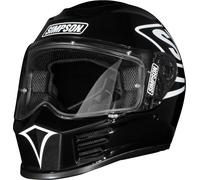 Simpson Speed 12 O Clock, full face helmet M Black/White