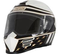 Simpson Speed Americana, full face helmet XS Black/White/Gold
