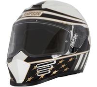 Simpson Speed Americana, full face helmet S Black/White/Gold