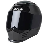 Simpson Speed ECE 22.06 Full Face Motorbike Motorcycle Solid - Gloss Black