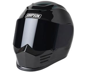 Simpson Speed ECE 22.06 Full Face Motorbike Motorcycle Solid - Gloss Black