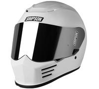 Simpson Speed ECE 22.06 Full Face Motorbike Motorcycle Solid - Gloss White