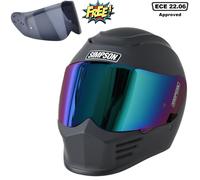 Simpson Speed 06 Helmet, black, size XS