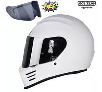 Simpson Speed Solid, integral helmet XL White