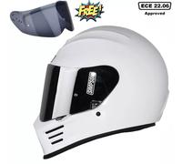 Simpson Speed 06 Helmet, white, size M for Men
