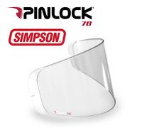 Simpson Darksome/Venom Pinlock Lens, clear for Men