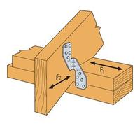 Simpson Strong-Tie 50 Pack H2.5A Hurricane Tie, Silver, Zinc Galvanized, Metal, Wall Mount or Roof Mount