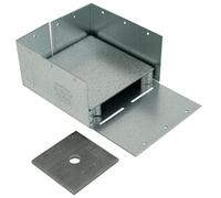 Simpson Strong-Tie ABW66Z ABW ZMAX Galvanized Adjustable Standoff Post Base for 6x6