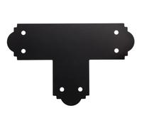 Simpson Strong-Tie APT6 AB-664RBGK001 6X6 Blk Zmax T Strap, Black, APT 6" x 6"