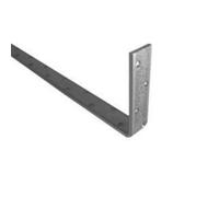Simpson Strong-Tie Galvanised Bent Restraint Strap 900mm Silver Mild Steel Heavy Duty For Roof Trusses Rafters Timber Joists Masonry Walls Diy