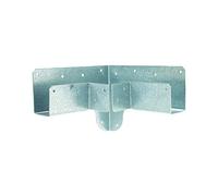 Simpson Strong-Tie RTC42 RTC 18-Gauge Galvanized Rigid Tie Corner for 2X Joist, 4x4 Post (Pack of 8)