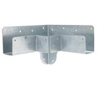 Simpson Strong-Tie RTC42 RTC 18-Gauge Galvanized Rigid Tie Corner for 2X Joist, 4x4 Post (Pack of 8)