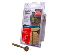 Simpson Strong Tie SDWH19400DB-R12 .195 x 4 in. Hex Head Hex Drive Timber Screw (12-Pack)