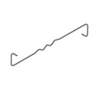 Simpson Strong-Tie WTS4-225 Type 4 Wall Ties, Steel, 225 mm, Set of 250 Pieces