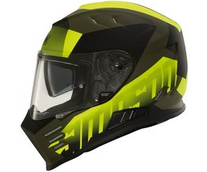 Simpson Venom Army Motorcycle Helmet, black/yellow, size S