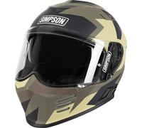 Simpson Venom Comance 06 Helmet, black-grey-brown, size XL for Men