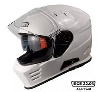 Simpson Venom Helmet, white, size M for Men