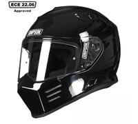 SIMPSON VENOM DUAL VISOR FULL FACE COMPOSITE MOTORCYCLE MOTORBIKE HELMET